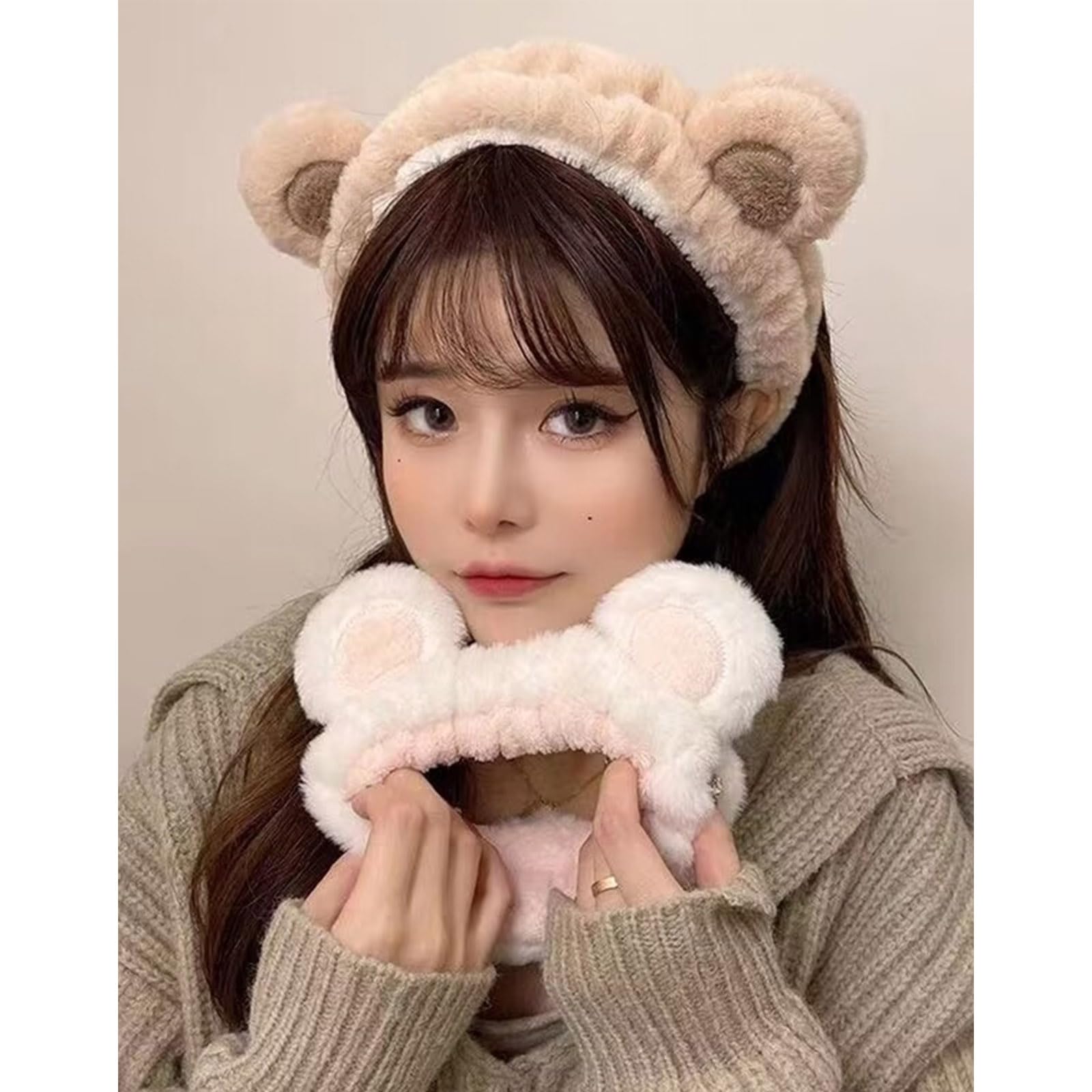 Amazon.co.jp: BIANHUAN ヘアバンド 洗顔 ヘッドバンド ふわふわ 風呂